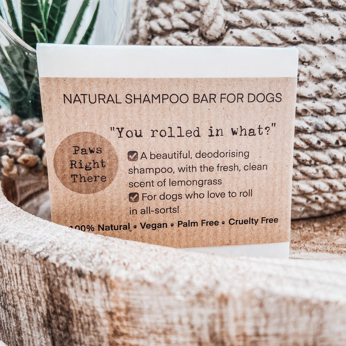 'You Rolled in What?!' Dog Shampoo Bar (80 g)